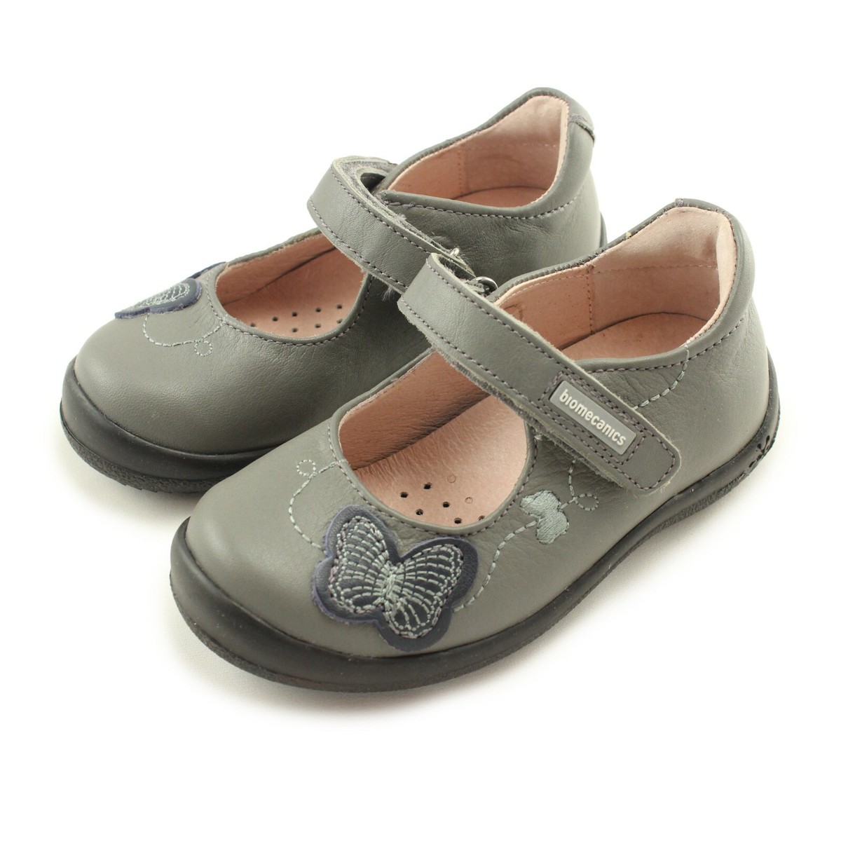 Biomecanics Girls Mary Jane Style Leather Shoes with Arch and Ankle Supoort  (161