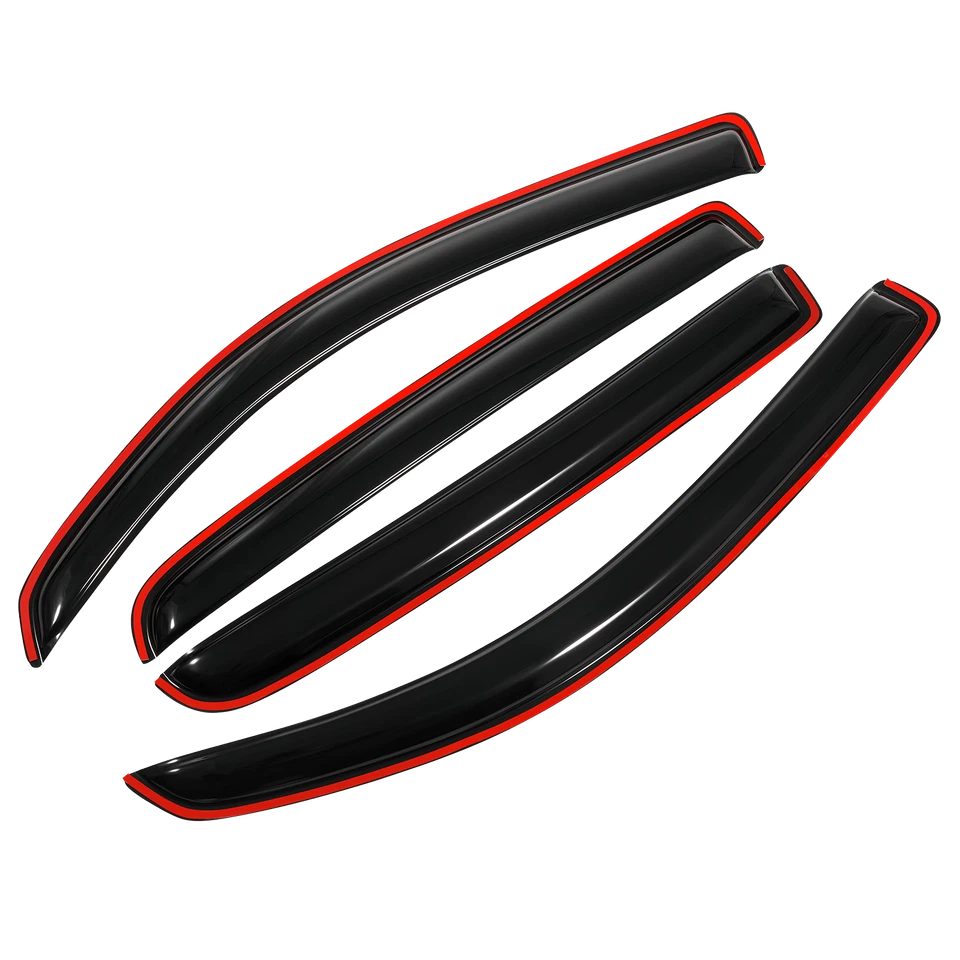 Visera de ventana genuina Toyota Tacoma 2016-2023 deflector de ventilación solar de viento Foto 3 de 4