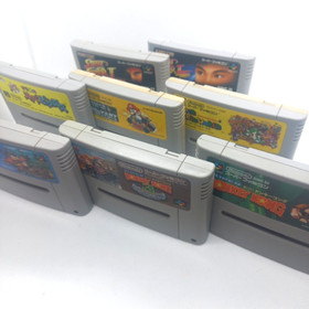 Nintendo Super Famicom w/game software Japan NSFC SFC SNES tested NTSC-J Used