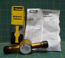 Parker Moisture Indicator PSG-5S, 5/8" Male, 5/8" Female, Copper