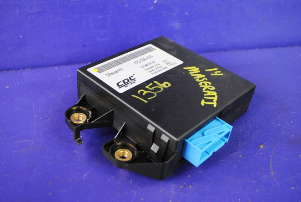 14-17 Maserati Quattroporte M156 Suspension Control Module ECU 670008403 OEM