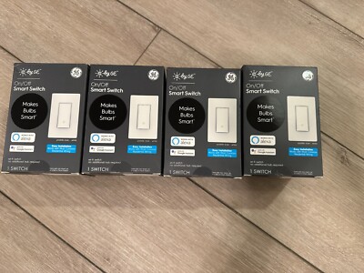 GE Wifi Wall Switch (4 Total)