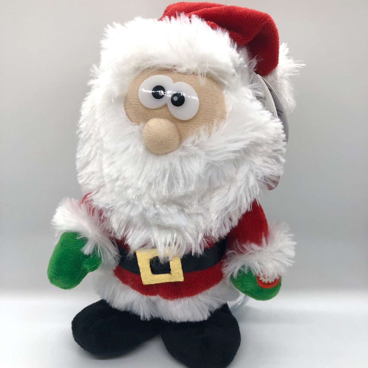 Animated Santa Claus Plush 9” Animated Walking Music 🎶 Christmas