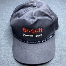 Vintage Bosch Power Tools Light Blue SnapBack Adjustable Adult Hat Cap