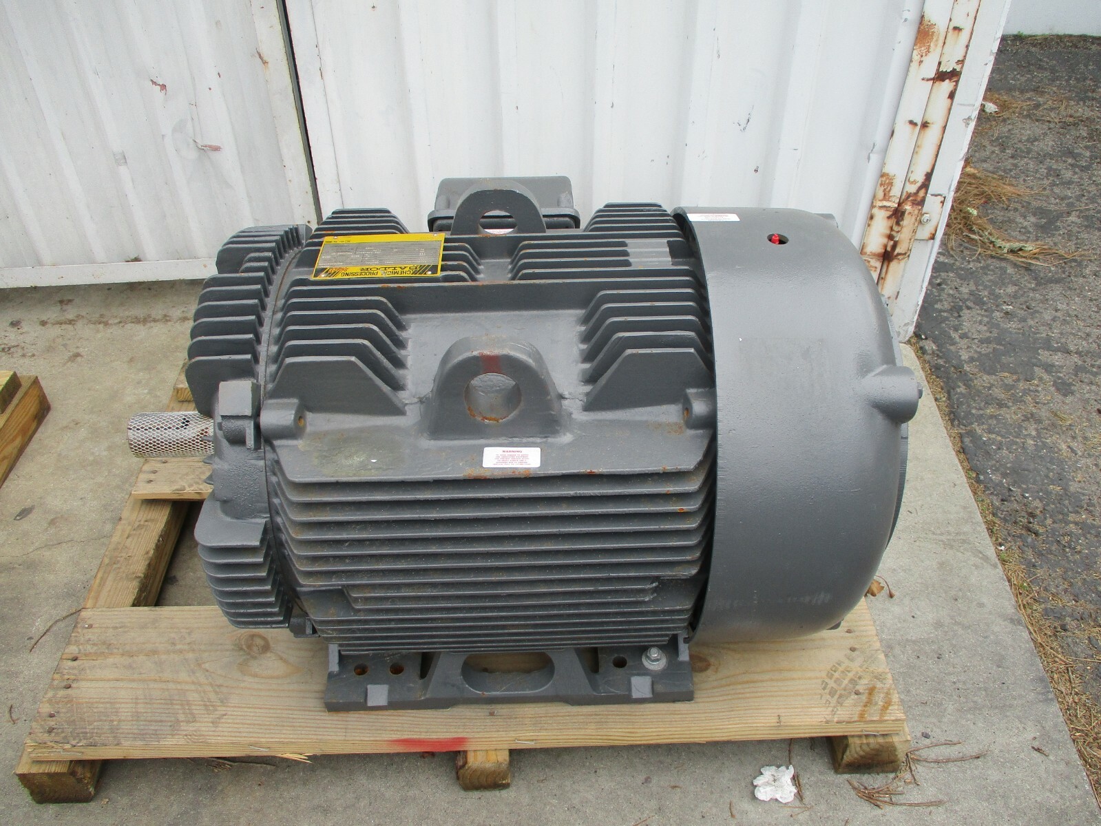 ABB / BALDOR 125 HP SUPER E CHEMICAL PROCESSING MOTOR 460 VOLT 1780 RPM 139 AMPS