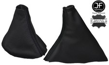 SCHWARZ FADEN SCHALTSACK HANDBREMSMANSCHTE LEDER F?R LAND ROVER FREELANDER II