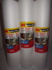 3M Hand-Masker Advanced Masking Film, 12 in W x 360 ft L, 1 mil 3 Roll