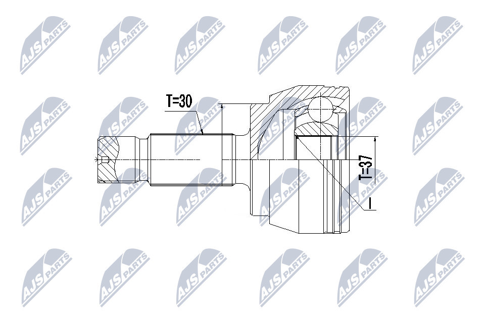 Nty Joint Kit OE Zu Vergl.: 6393300301 For - Image 6