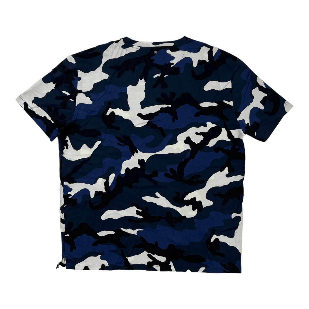 Valentino blue cheap camo shorts