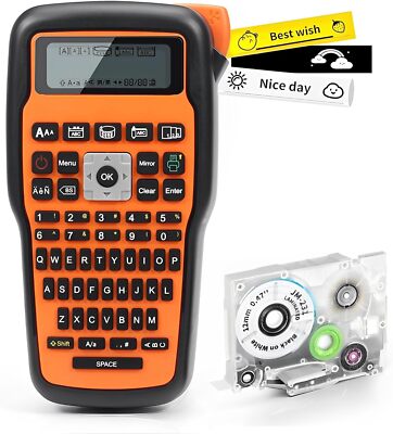 Phomemo E1000 Etikettendrucker für Brother P-Touch TZe-231 TZ Etikettenband DE