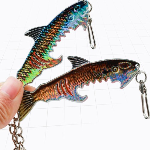 Forme de leurre accrocheur pour ouvre-bouteille requin outil essentiel pour les - Photo 12/19