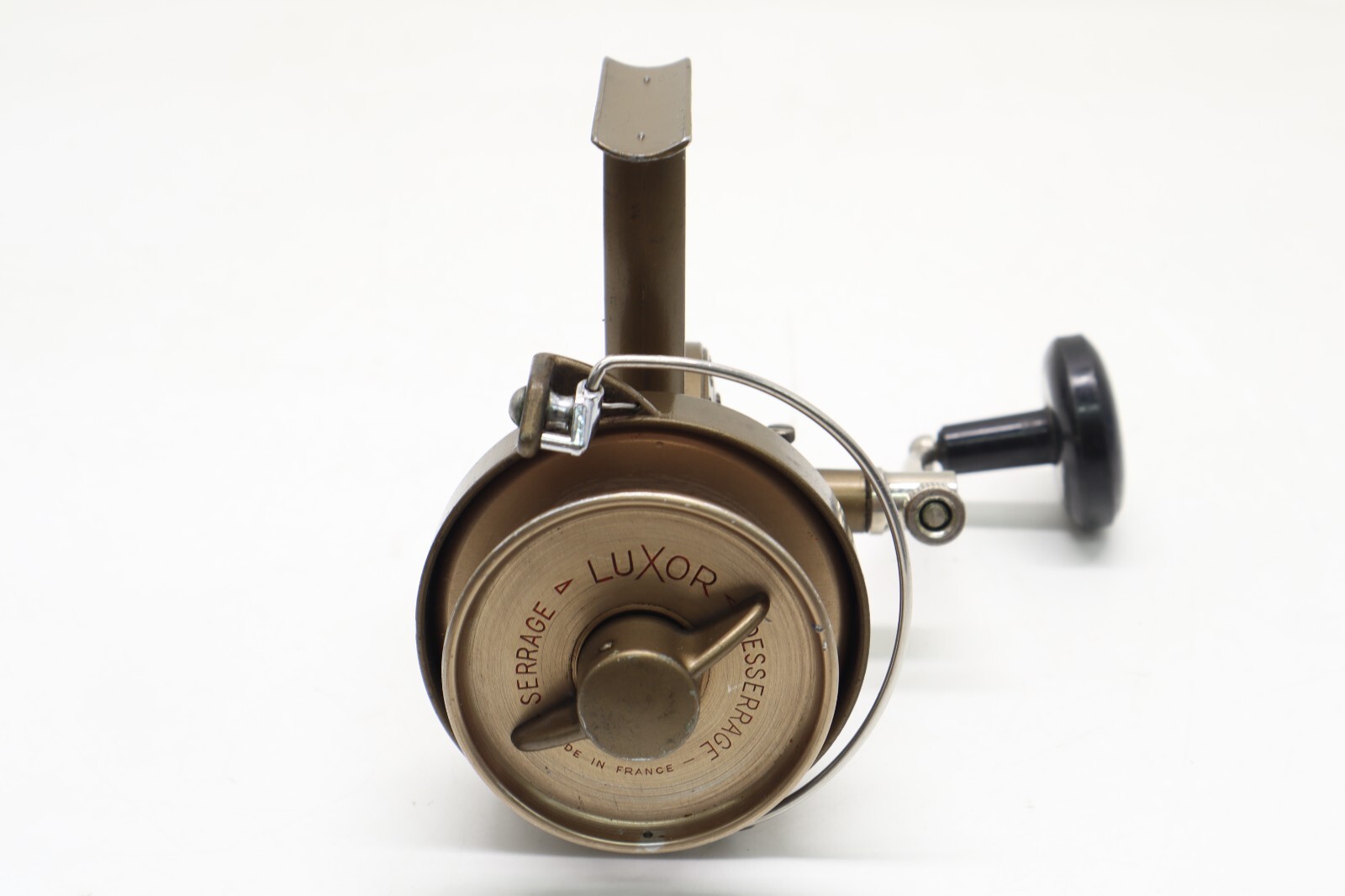 Vintage Luxor Pezon Michel Spinning Fishing Reel, France No.3L (A