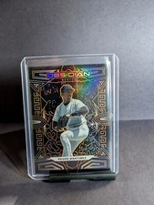 🔥Pedro Martinez 2023 Panini Chronicles Obsidian Electric Etch Orange 21/75 #21