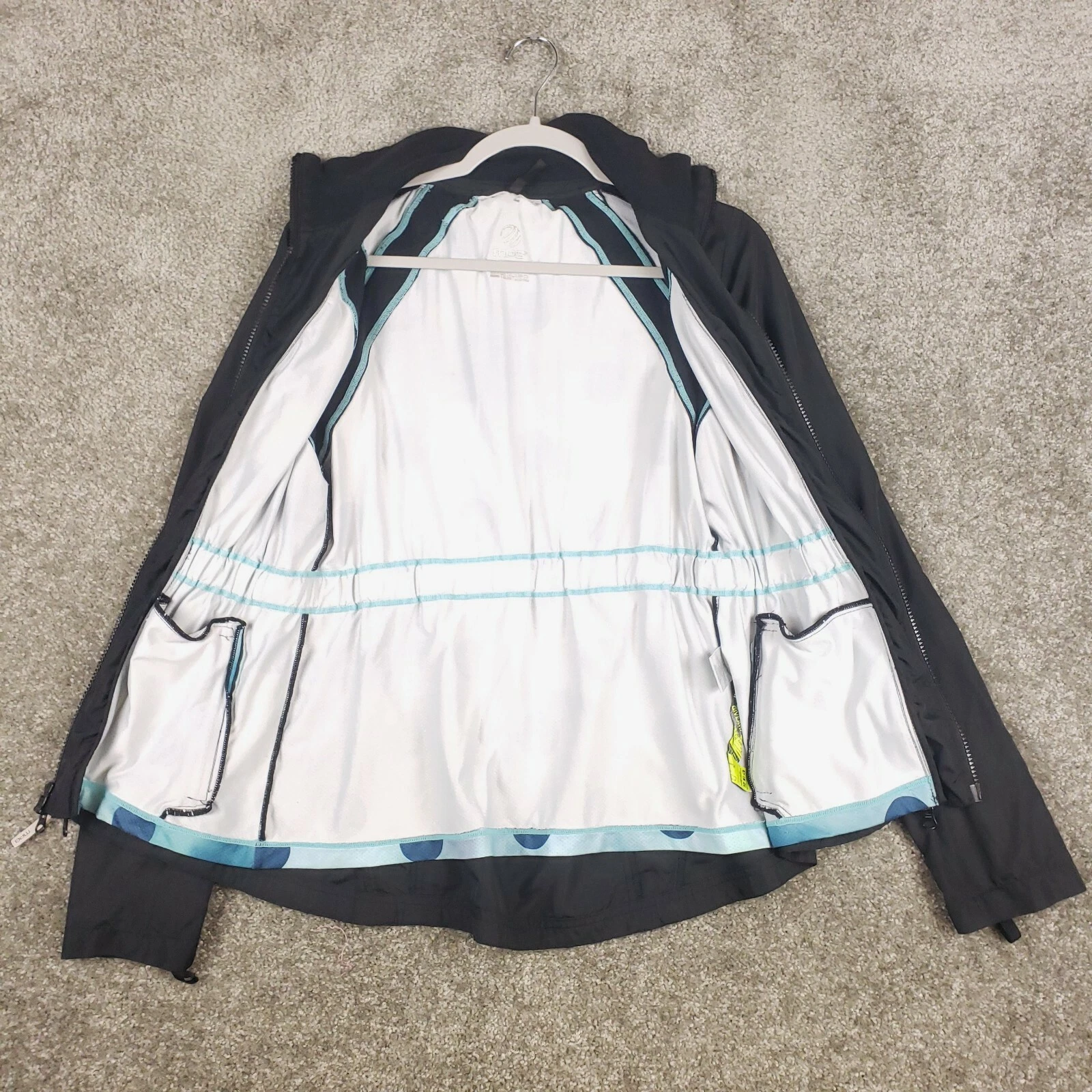 mpg convertible 3 zip running thumbhole windbreaker jacket