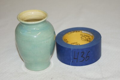 Solid Light Blue Ceramic Vase
