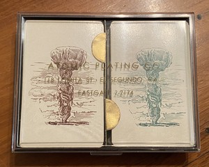Rare 1950's "Atomic Bomb" Playing Cards El Segundo Calif ...