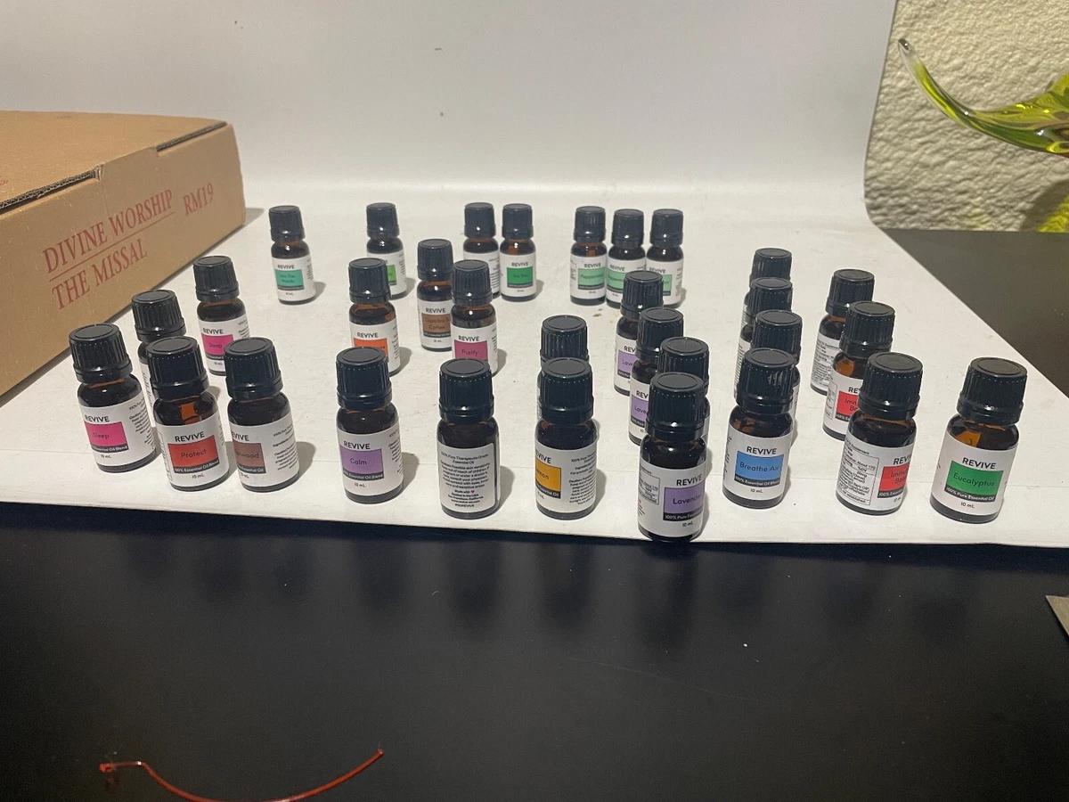 Revive Essential Oils - 100% Pure - Food Grade - Multiple Types