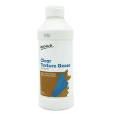 Premium Clear Texture Gesso Acrylic Medium 16.9oz 500ml
