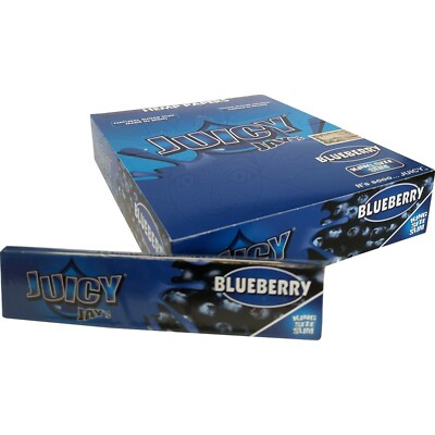 Juicy Jay's Blättchen King Size Jay Long Papers mit Geschmack (24er Karton)