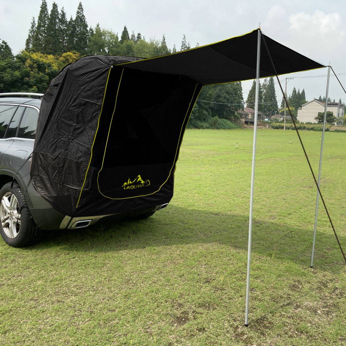 LADUTA Car Trunk Tent Sunshade Rainproof Tailgate Shade Awning Tent Rear Extend eBay