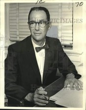 1966 Press Photo Dr. Harris K. Goldstein, Tulane Univ. Professor of Social Work