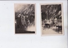 lotto 2 foto anni 20 PASSO FALZAREGO abiti eleganti