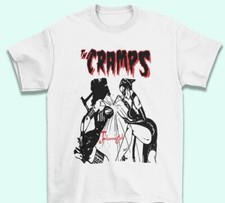 The Cramps Shirt Flame Job Rare 1990s Tour TE4274