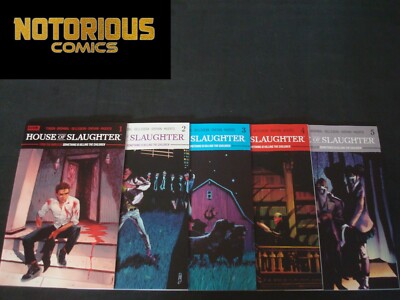 House of Slaughter 1 2 3 4 5 Complete Variant Set Comic Lot EXCELSIOR BIN