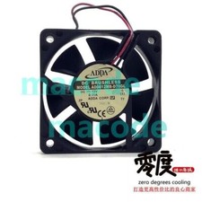 Fan ADDA 6015 DC 12V 0.11A 6CM AD0612MB-D70GL 2 New YY0