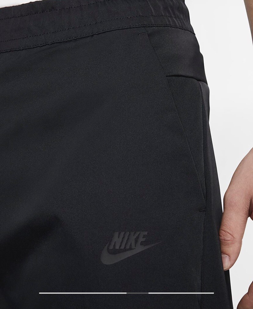 Men's Nike Sportswear Woven Pants Black 