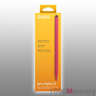 ZAGG Pro Stylus Pencil Pen with Wireless Charging Adapter Pink