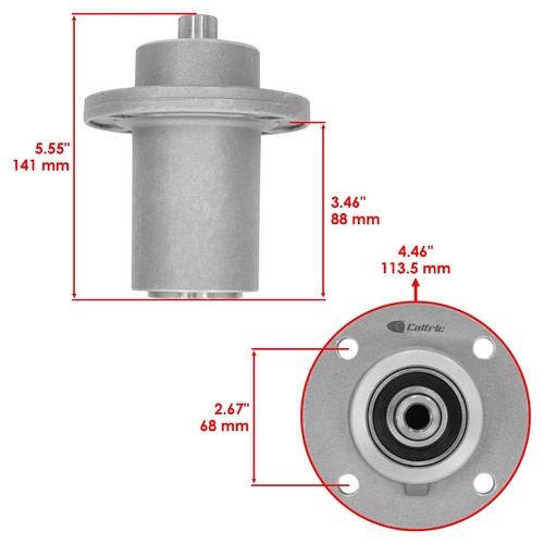 300630 15739 Deck Spindles Assembly for Dixie Chopper Zee 1 / Zee 2 Mower - Picture 2 of 7