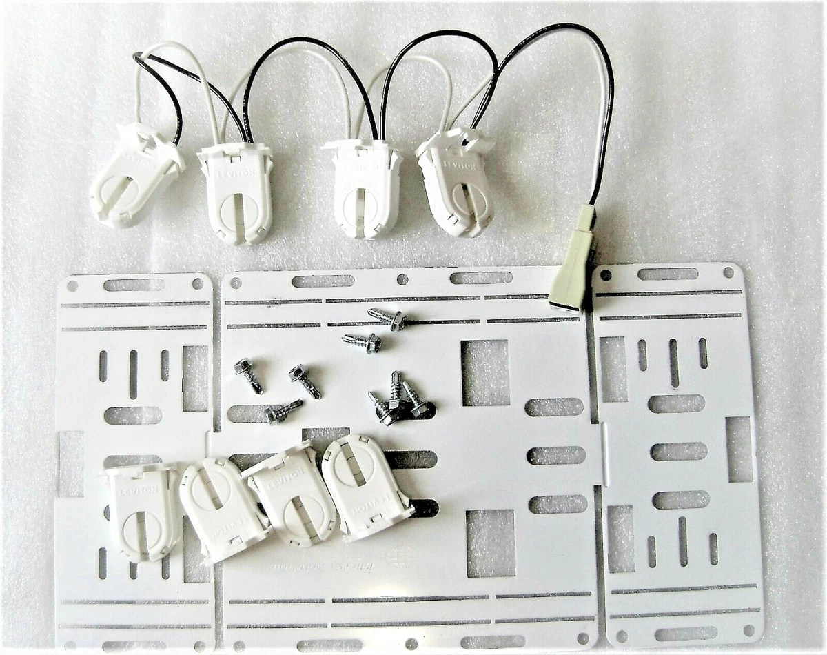 8 ft fluorescent to on sale led conversion kit