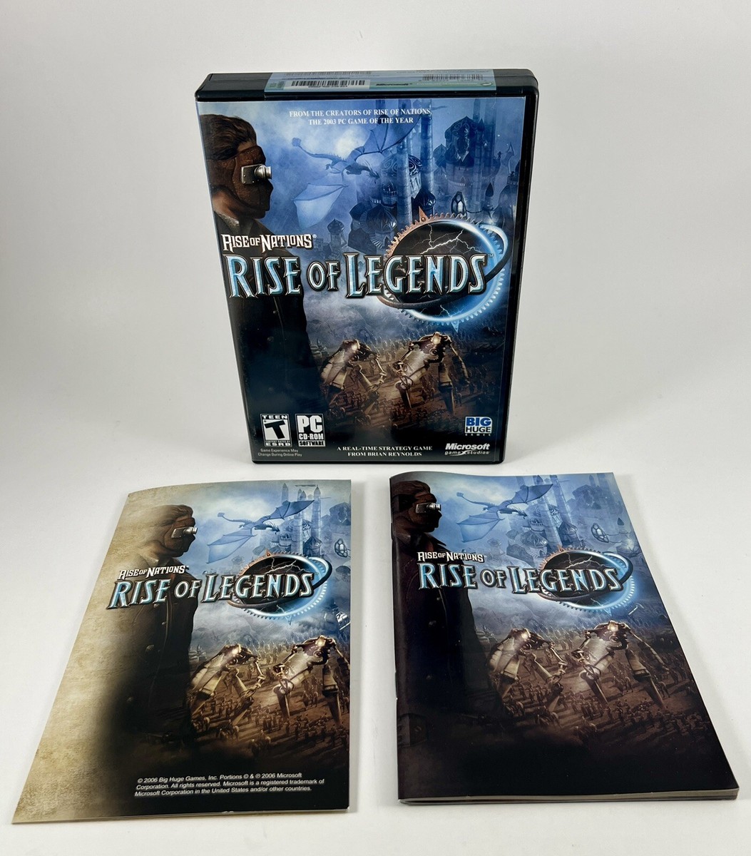 その他 Microsoft Rise of Legends Microsoft Rise of Nations Rise of Legends complete package