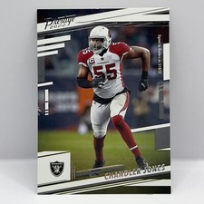 2022 Panini Prestige Football Chandler Jones Base #7 Las Vegas Raiders