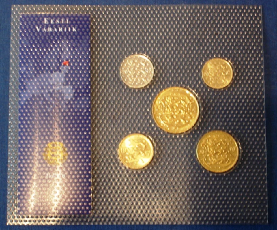 Estonia 10s - 5 krooni 1992-2003 XF UNC Europe's Last Circulation Coins - KROONI - Image 4 of 4