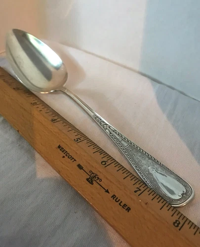 ANTIQUE GORHAM STERLING HINDOSTANEE SERVING SPOON
