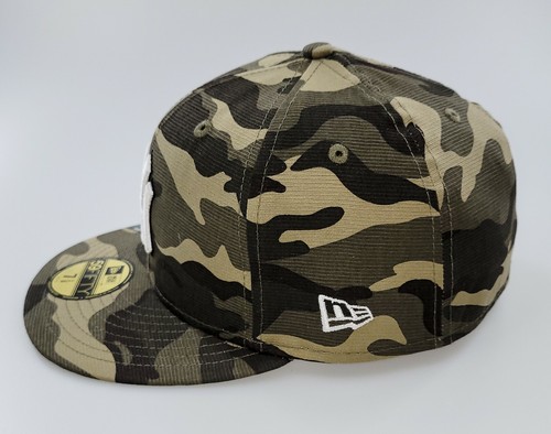 New NY Yankees New Era Camo Armed Forces Day OnField 59FIFTY Fitted Hat 7 3/8 - Picture 8 of 12
