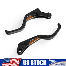 2-Finger Shorty Hand Brake Clutch Levers For Harley Nightster RH975 2022-2024