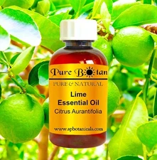 Lime Essential Oil · 100% Pure & Natural · UNDILUTED · Best Price · New · 4oz