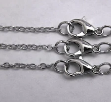 Flat Cable Link Chain Antique Silver Fine Gauge 1.5 MM Wholesale Lots