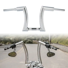 Chrome 14" Rise 2" Ape Hanger Handlebar Fit For Harley Softail Heritage Classic