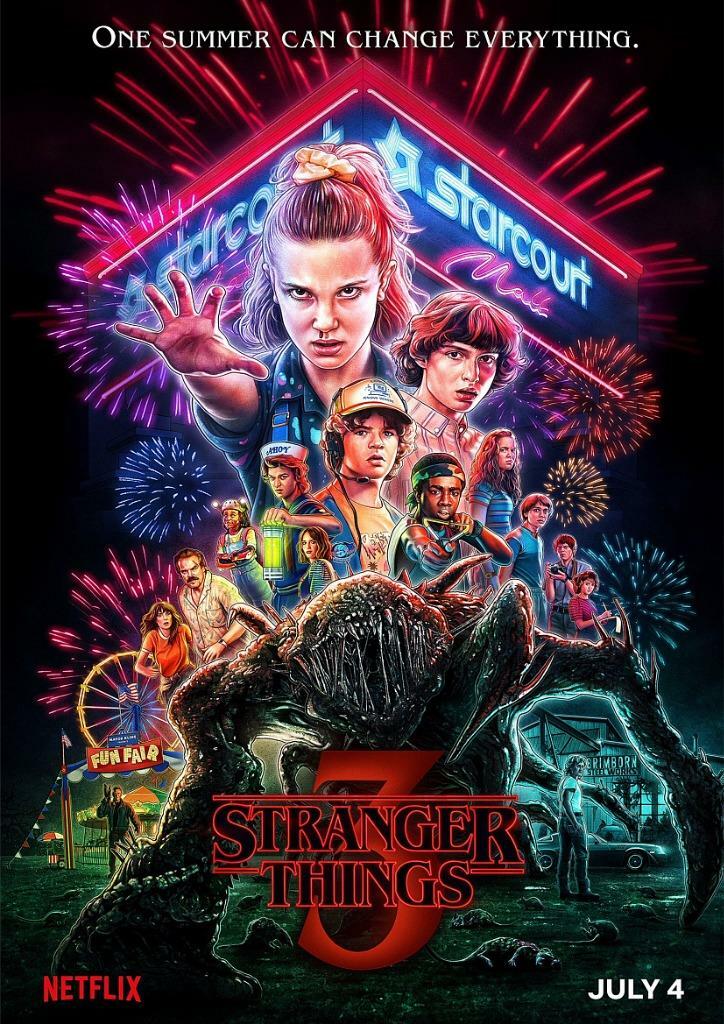Stranger Things 3 ポスター キャンパス Stranger Things Season 3 Poster A5 A4 A3 A2 A1 | eBay