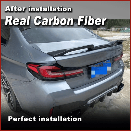 Carbon Spoiler Heckspoiler Abrisskante Heckflügel Lippe für BMW G30 F90 M5 17-23 - Bild 2 von 10