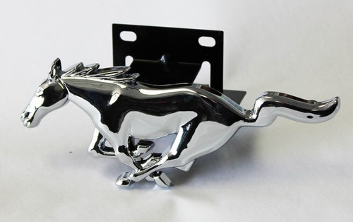 New! 1994 - 2004 Ford MUSTANG Front Grill Ornament Running Horse Chrome Emblem - Picture 6 of 9