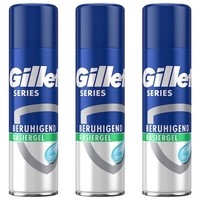 ✅ Gillette Series Rasiergel Beruhigend Mit Aloe Vera Empfindliche Haut 3X 200Ml✅