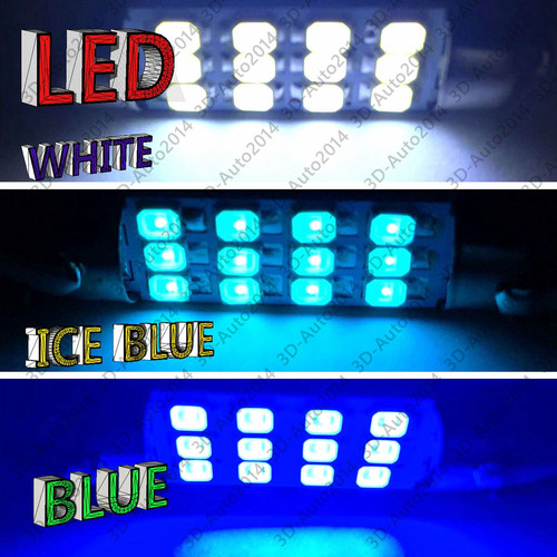 9pcs LED Xenon White Light Interior Package Kit for Nissan Pathfinder 2005-2012 - Foto 6 di 12