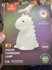 Tommy the Dinosaur Silicone Color Changing Lamp LED Night Light