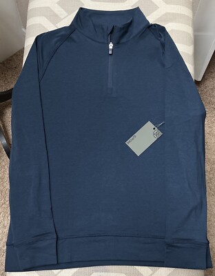 G/Fore Luxe Staple Midlayer Blue (TWLT) Pullover. Medium | eBay