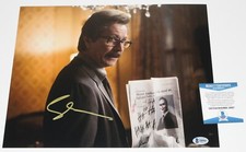 GARY OLDMAN SIGNED 'THE DARK KNIGHT' GORDON 11x14 MOVIE PHOTO BECKETT COA BAS